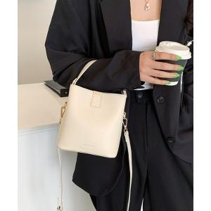 ショルダーバッグ バッグ レディース 2WAYバケツ型ショルダーバック/ワンハンドバック