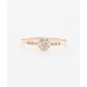 4℃（ヨンドシー） リング K10 ピンクゴールド ホワイトゴールド