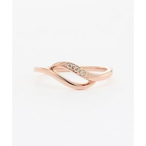 ESTELLE（エステール） 指輪 リング K10 ピンクゴールド ダイヤモンド