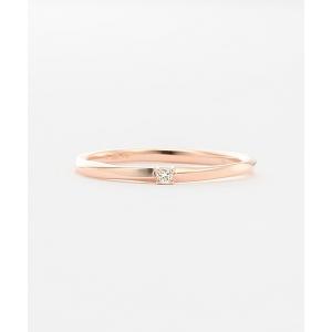 con affetto 指輪 リング K10ダイヤリング レディース : ZOZOTOWN