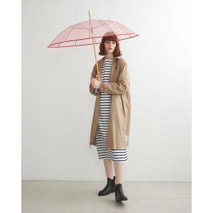 レディース 傘 CLEAR UMBRELLA BAMBOO｜zozo