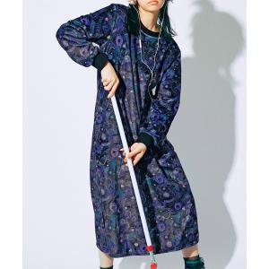 ワンピース ＫＡＷＡＩＩ　ＣＯＭＰＡＮＹ　真夜中の空想のかけらを集めた　あったかワンピース「オーロラグレー」