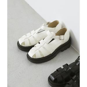 サンダル 「forksy.」トラックソール厚底グルカサンダル レディース