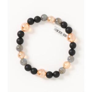 ブレスレット 「岩座」閃 ゴールデンオーラブレスレット メンズ