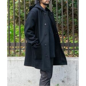 メンズ アウター TECH WOOL MELTON HOODIE COAT｜zozo