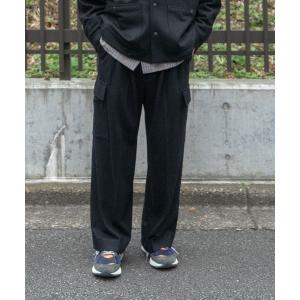 パンツ カーゴパンツ メンズ WOOL WIDE CARGO PANT