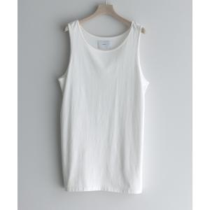 タンクトップ loose basic layered tank top / ルーズベーシックレイヤードタンクトップ