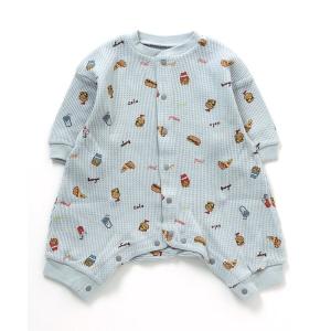 ベビー服 Boy's ジャンクフード柄カバーオール