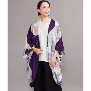 カーディガン 「カヤ」-HANA IKADA- 花筏ならいUV羽織 レディース