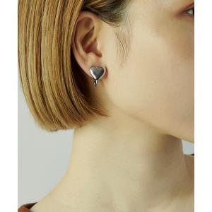 イヤリング グローイング ハート イヤリング