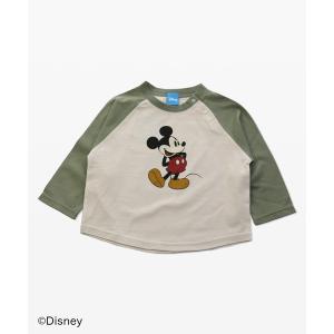 tシャツ Tシャツ 【Disney】ミッキーマウス/プリントロンT