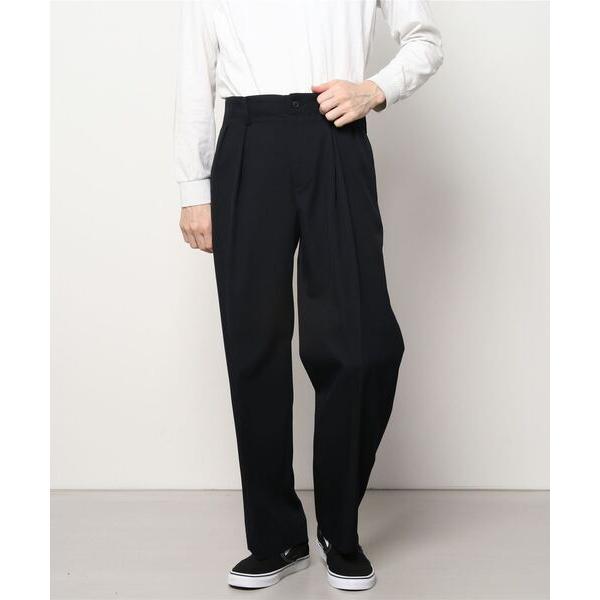 スラックス ARCHITECT DOUBLE TUCK TROUSERS メンズ レディース