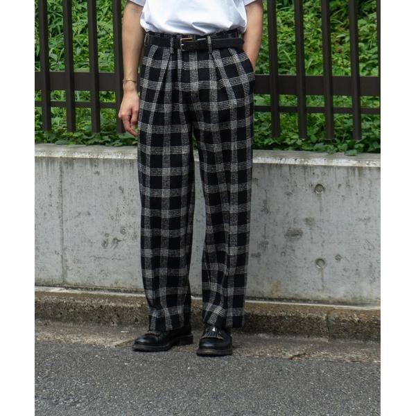 スラックス ARCHITECT DOUBLE TUCK TROUSERS メンズ レディース