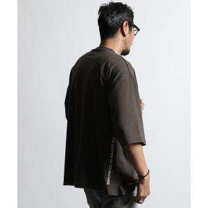 tシャツ Tシャツ COOLMAX 2 LAYERS OVER SIZE TEE：2層構造クールマックス