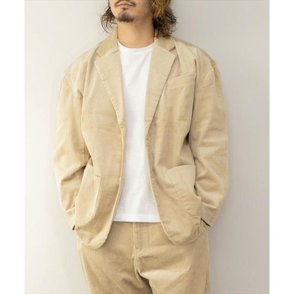 ジャケット テーラードジャケット 「Sa」「it」太コール ワイド テーラードジャケット メンズ レ...