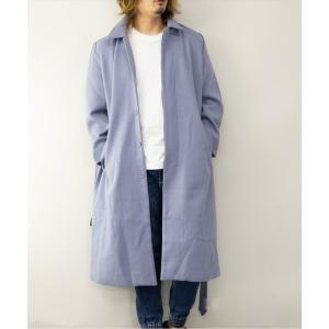 H□フランス製□アニエスベー/agnes b. HOMME 90s ウールロングコート