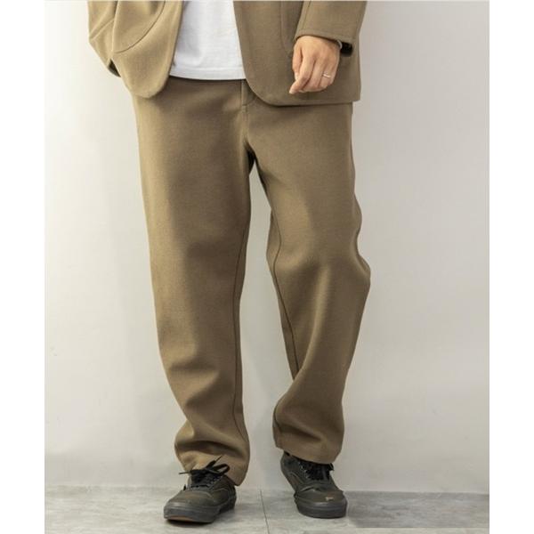 パンツ 「Sa」「it」フェイクウール ワイドテーパード シェフパンツ メンズ レディース