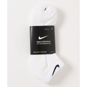 靴下 「NIKEアパレル」ナイキ 3P エブリデイ クッション