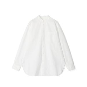 美品✨25ss ボールジィー 2wayストレッチ タイ付きスタンドカラーブラウス Ballsey（ボールジィ） ブラウス シャツ 2-wayストレッチ タイ付き