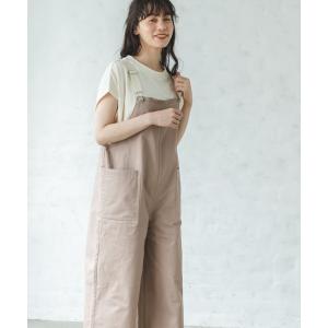 サロペット オーバーオール 【ママサイズ】デニムツイルサロペット