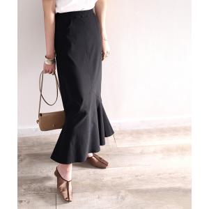 スカート ウルトラストレッチ！ハイブリッドマーメイドスカート