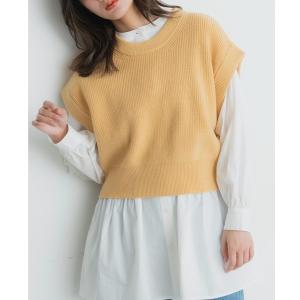 ニット ◆ショートニットベスト