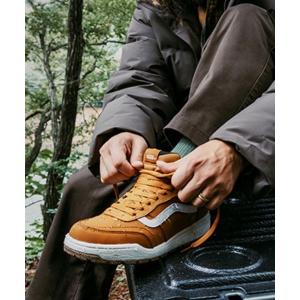 スニーカー VANS ヴァンズ TYSON HI タイソンハイ V8615 MUSTER GOLD メンズ レディース