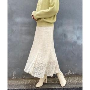 スカート レースマーメイドスカート　260932