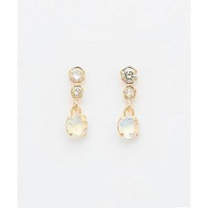 ピアス BLOOM K18YG BLOOM（アクセサリー） ピアス K18 イエローゴールド しずく