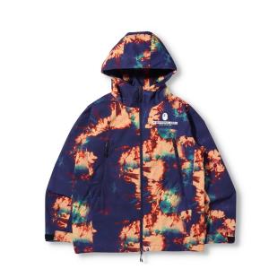 パーカー マウンテンパーカー TIE DYE HOODIE JACKET M