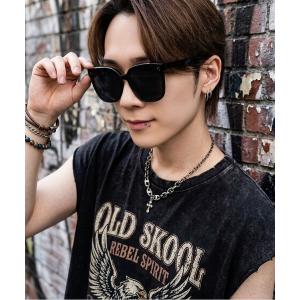 サングラス an meets zakka ラウンドサングラス メンズ レディース