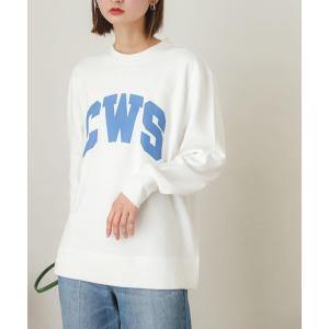 トレーナー スウェット 「別注」champion×SENSE OF PLACE クルーネックスウェット レディース