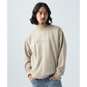 メンズ tシャツ Tシャツ 「MINNETONKA（ミネトンカ）×BAYFLOW」フェイクレザーウラケクルーネック