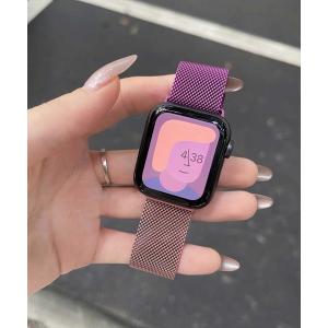 アップルウォッチ バンド  「メタルグラデ」 レディース