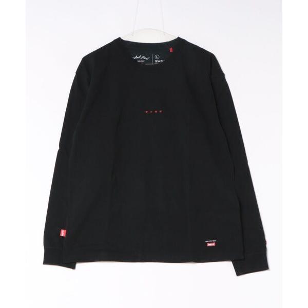 tシャツ /POEMS/餃子バックプリントロングスリーブＴシャツ メンズ レディース
