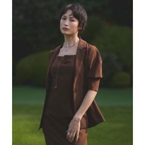 アウター タックバルーンスリーブジャケット