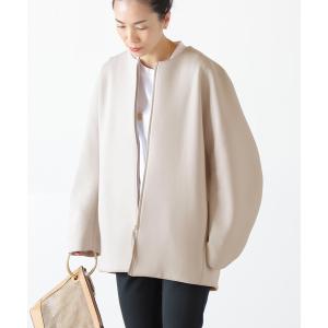 ジャケット ブルゾン ダンボールコクーンブルゾン◆