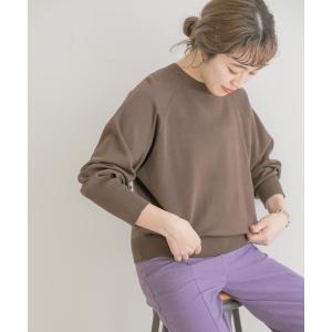 ニット クルーネックボリュームスリーブニット