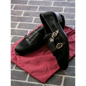 ヴァレンティノ　ブラックレザー スタッズローファー ヴァレンティノ ブラックレザー スタッズローファー reclo-as