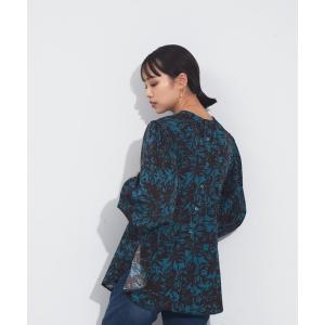 ブラウス シャツ 袖ボリューム２WAYブラウス レディース