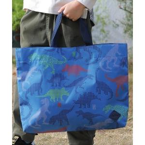 トートバッグ バッグ デジタルダイナソープリントレッスンバッグ キッズ