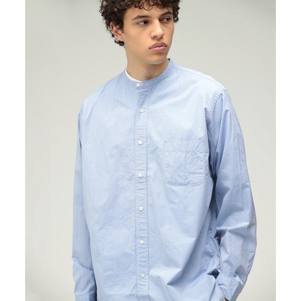 シャツ Band Collar 120/3 Broad Classic Fit メンズ レディース