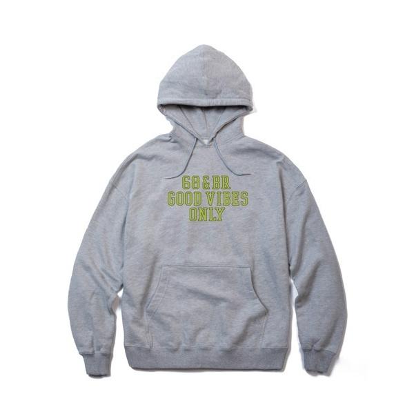 トレーナー スウェット L/S Hood Big Silhouette ”GOODVIBES メンズ