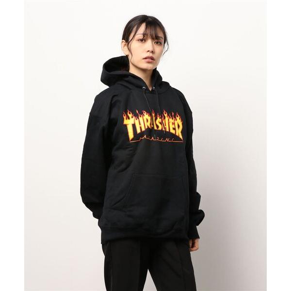 パーカー 「THRASHER」（UN）プリント プルオーバーパーカー メンズ レディース