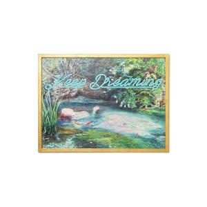 Francfranc ポスター SANDY WELCH アートボード フローラ ピンク