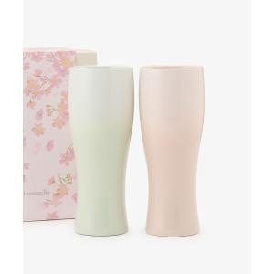 タンブラー 桜ステンレスタンブラーペアセット