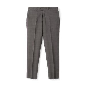 パンツ スラックス Super130'sトロピカルウールシルク スリムスラックス ERMENEGILD ZEGNA TRAVELLER NANOSPH