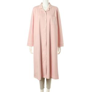 ルームウェア 部屋着 キッドブルー -22グレイスフルコットン -長袖ナイティ -KNSM504 -kidblue レディース