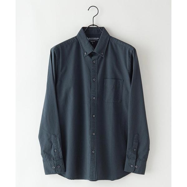 シャツ 「BLUE STANDARD／ブルースタンダード」ラクケア イージーケア加工 オックスボタン...