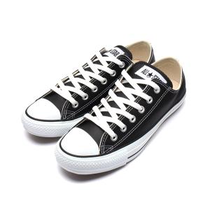 メンズ スニーカー CONVERSE  コンバース LEATHER ALL STAR OX  レザーオールスターオックス  32143481  BLA｜zozo